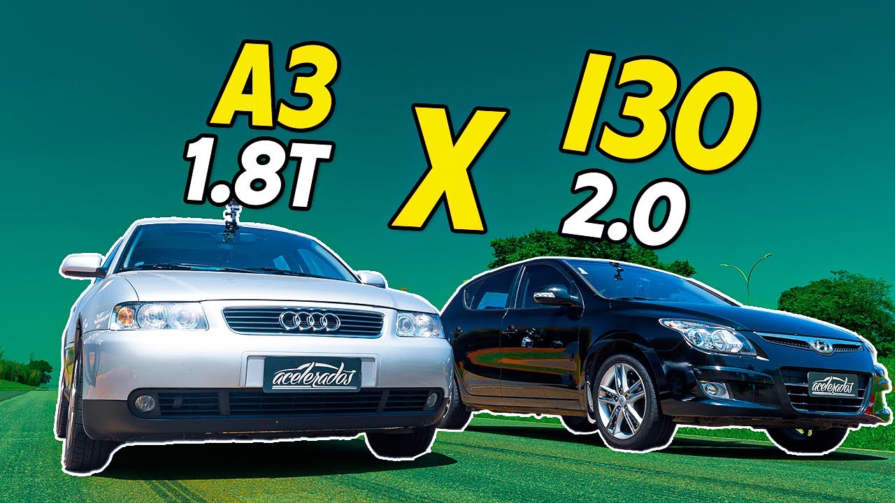 HYUNDAI vs. AUDI! i30 2.0 encara o A3 1.8T do Gerson no Arrancadão by Shell #63