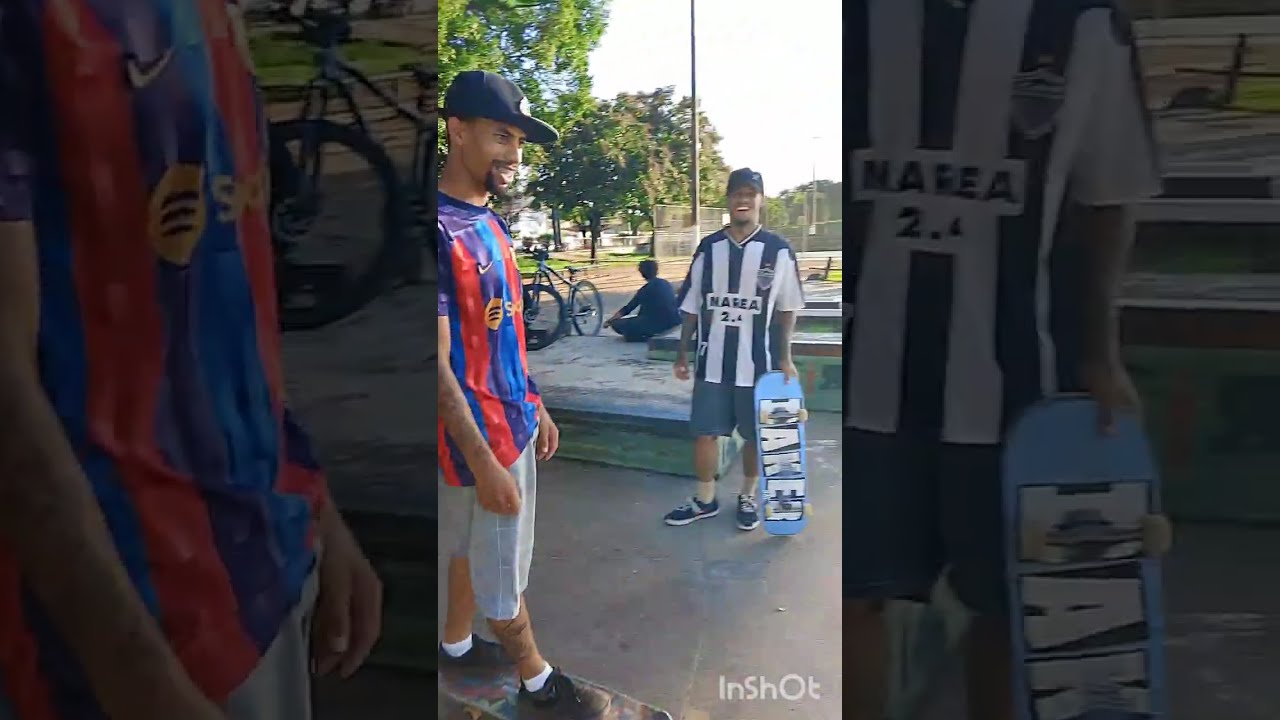2 parte do game of skate com os amigos. A definição do vencedor.