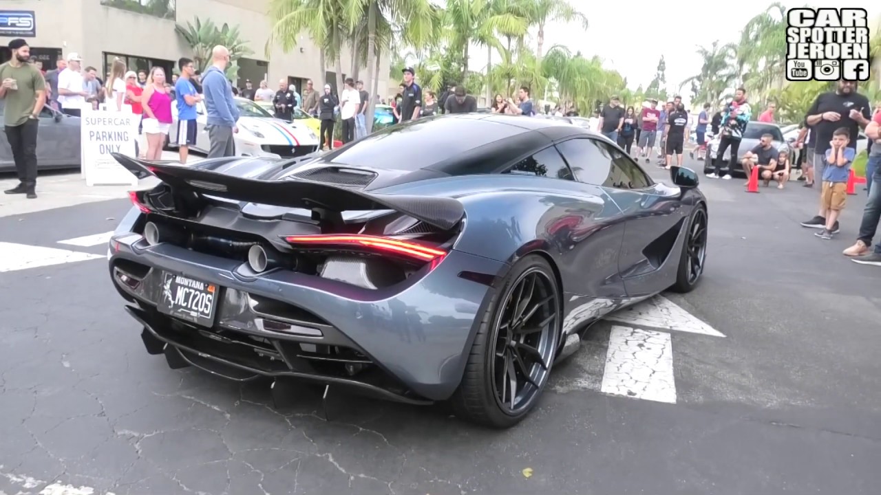 1000HP Mclaren 720s with Boden's Stage 2 Titanium full Exhaust & Blowoff valves