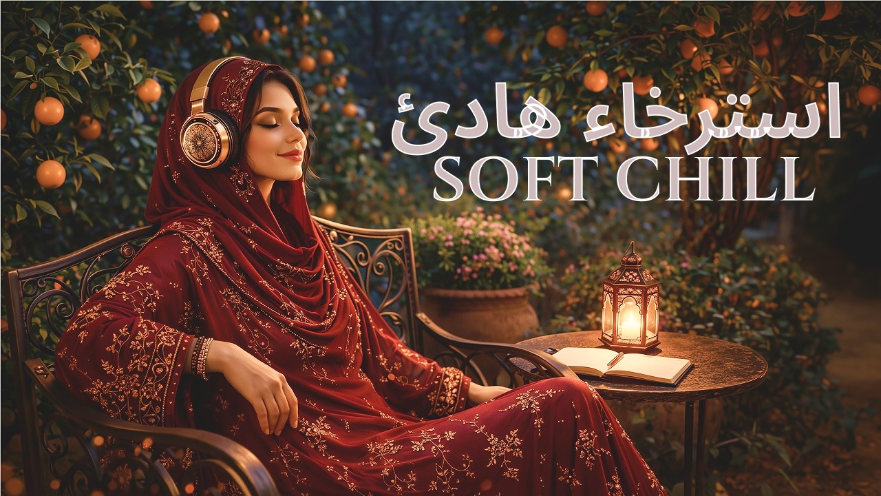 Noor’s Nights | Orange Garden Lounge | لوفاي عربي | جاز مقهى | موسيقى استرخاء ✨
