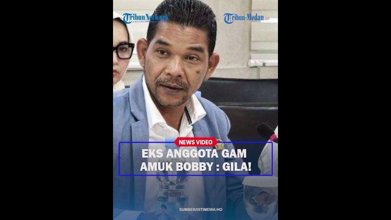 EKS TOKOH GAM Geram Bobby Usul 4 Pulau Dikelola Bersama : Gila