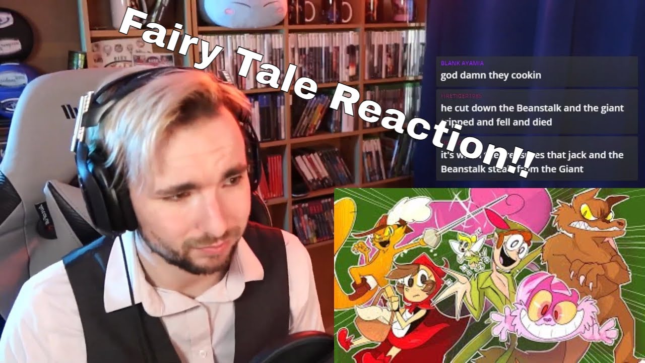 Reacting to FAIRYTALE RAP CYPHER - Freshy Kanal ft Dan Bull, EpicLloyd, Keyblade, Stupendium & More!