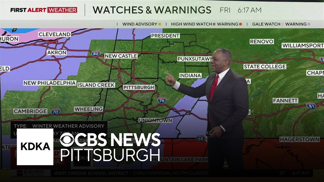 KDKA-TV Morning Forecast (2/6)