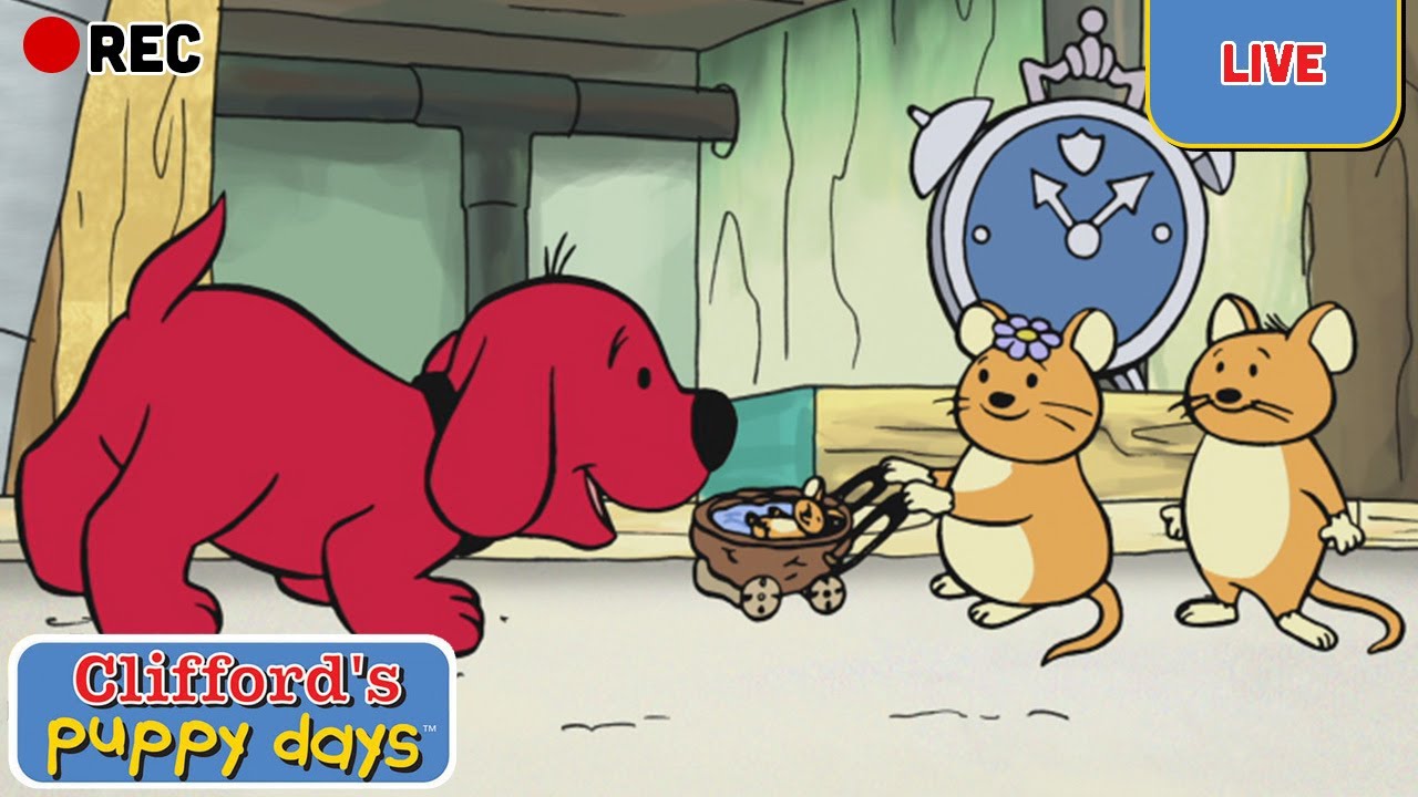 🔴 LIVE | Clifford's Puppy Days 🐕 Season 1 FULL EPISODES | Scholastic