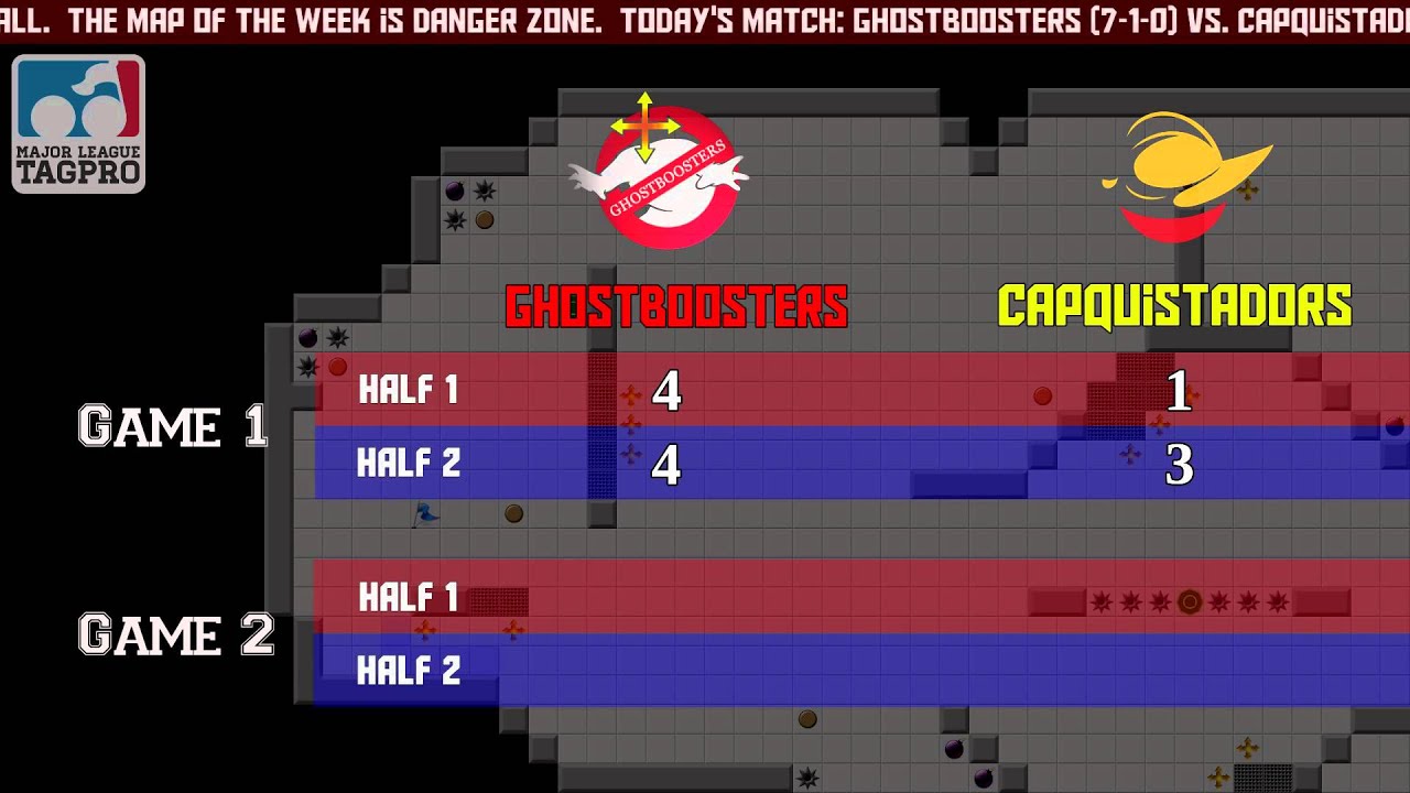 MLTP Week 5: Ghostboosters vs. Capquistadors