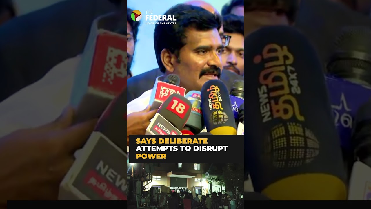 Power cut protests rock Chennai; sabotage angle emerges | #shorts