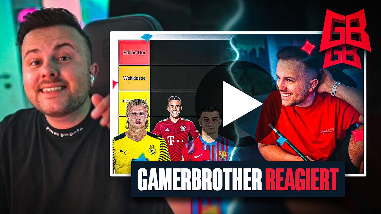 GamerBrother REAGIERT auf sein YOUNGSTAR RANKING von 2022 😂😂