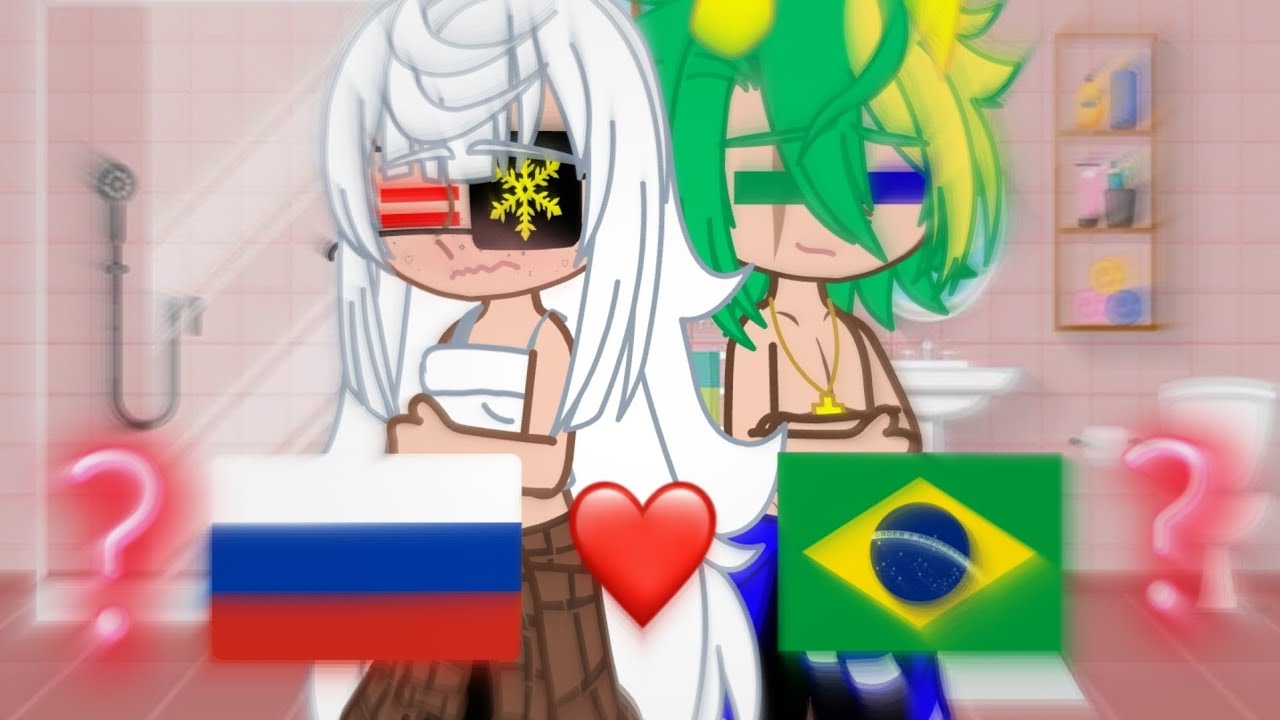 ☆•°Brasil e Rússia presos no banheiro☆°•{🇷🇺❤️🇧🇷¿?}