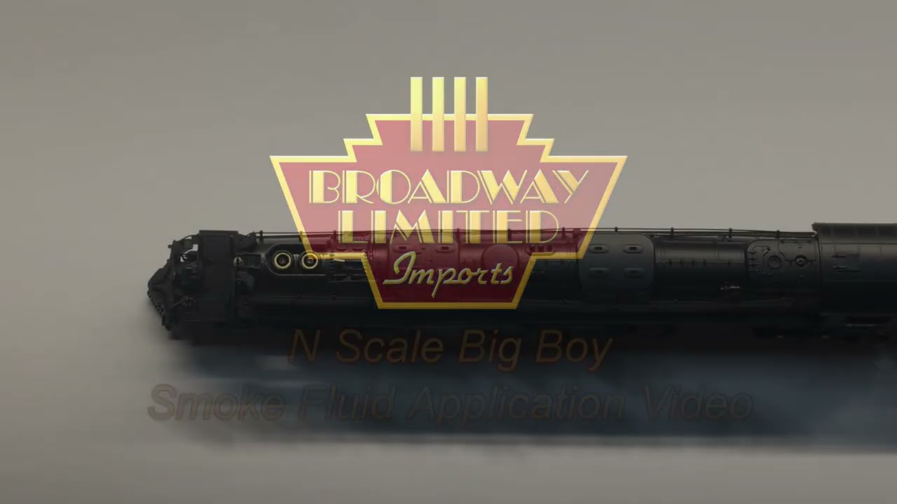Применение дымовой жидкости N Scale Big Boy