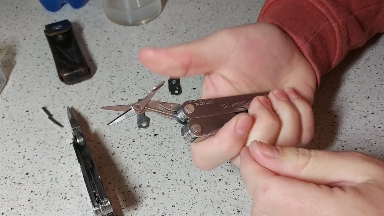 Leatherman Mod by Slava W. - PST с современными ножницами