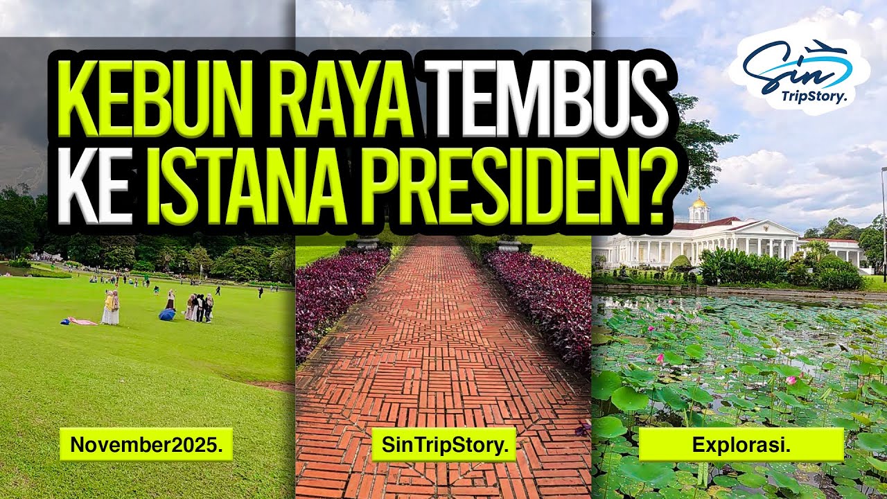 EKSPLOR KEBUN RAYA BOGOR 2025!! Taman Astrid, Taman Mexico & Istana Presiden!!