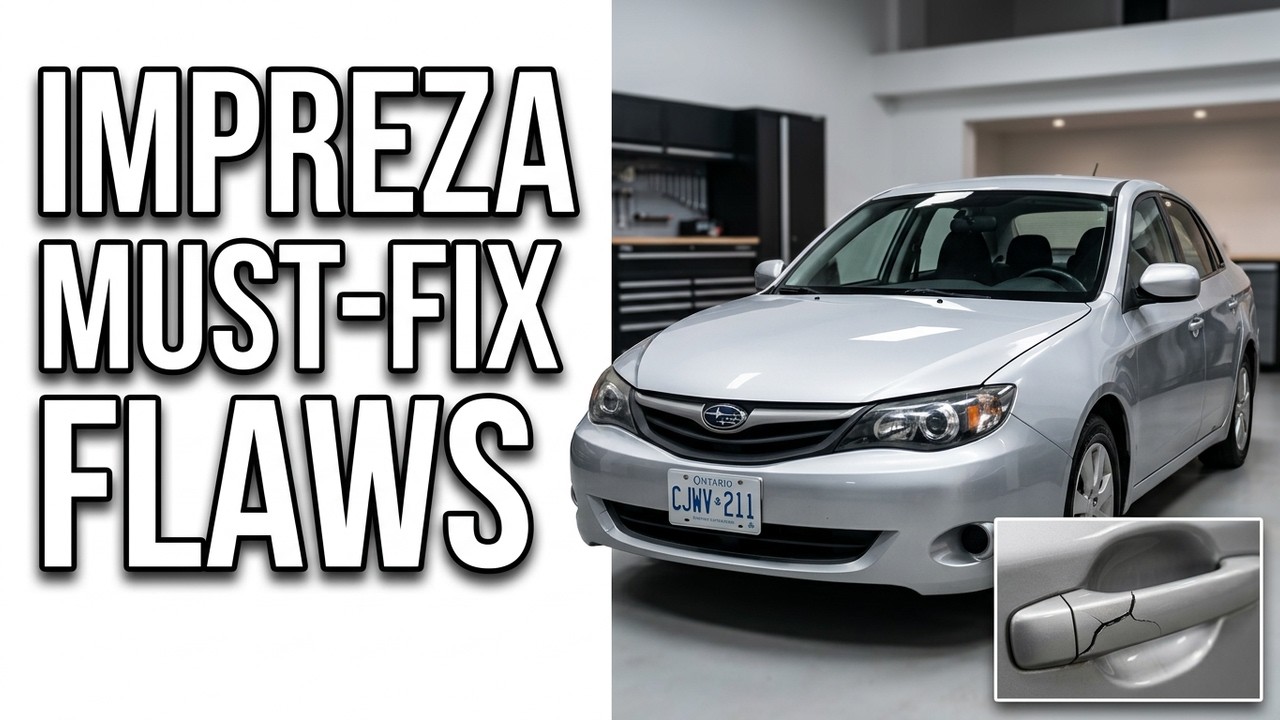 5 Must-fix Problems With My 2010 Subaru Impreza You Can't Miss!