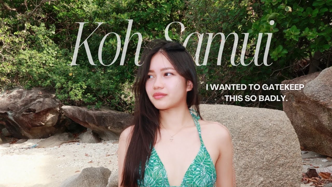 This Island in Thailand looks like Seychelles. | Koh Samui Vlog 2024