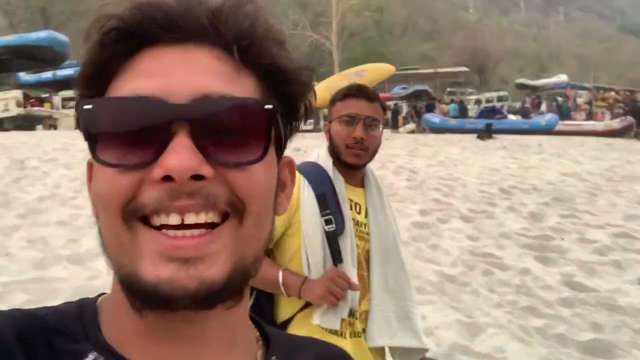पुरी मस्तीGoa Beach in Rishikesh Laxman Julla || Tarun vats Vlogs || Secret tourist places Rishikesh