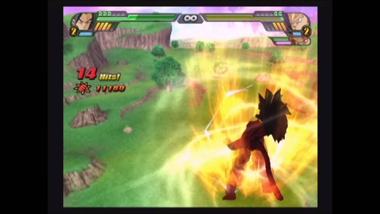 Dragonball Z Budokai Tenkaichi 3: SSj4 Goku VS. All Fusion Characters