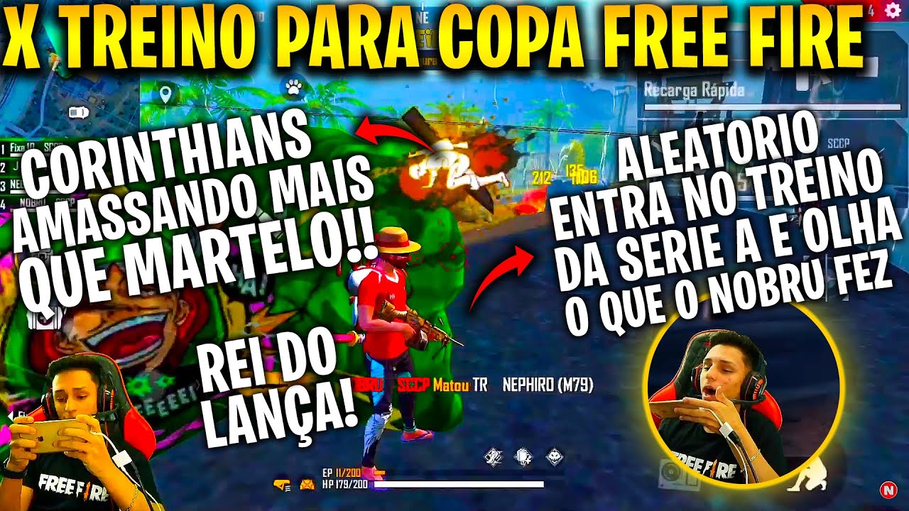 X TREINO SERIE A -SCCP, PAIN, GOD, KBM, TL - CORINTHIANS GOSTOU DA CALL DA LOUD, SERA QUE VÃO TOMAR?