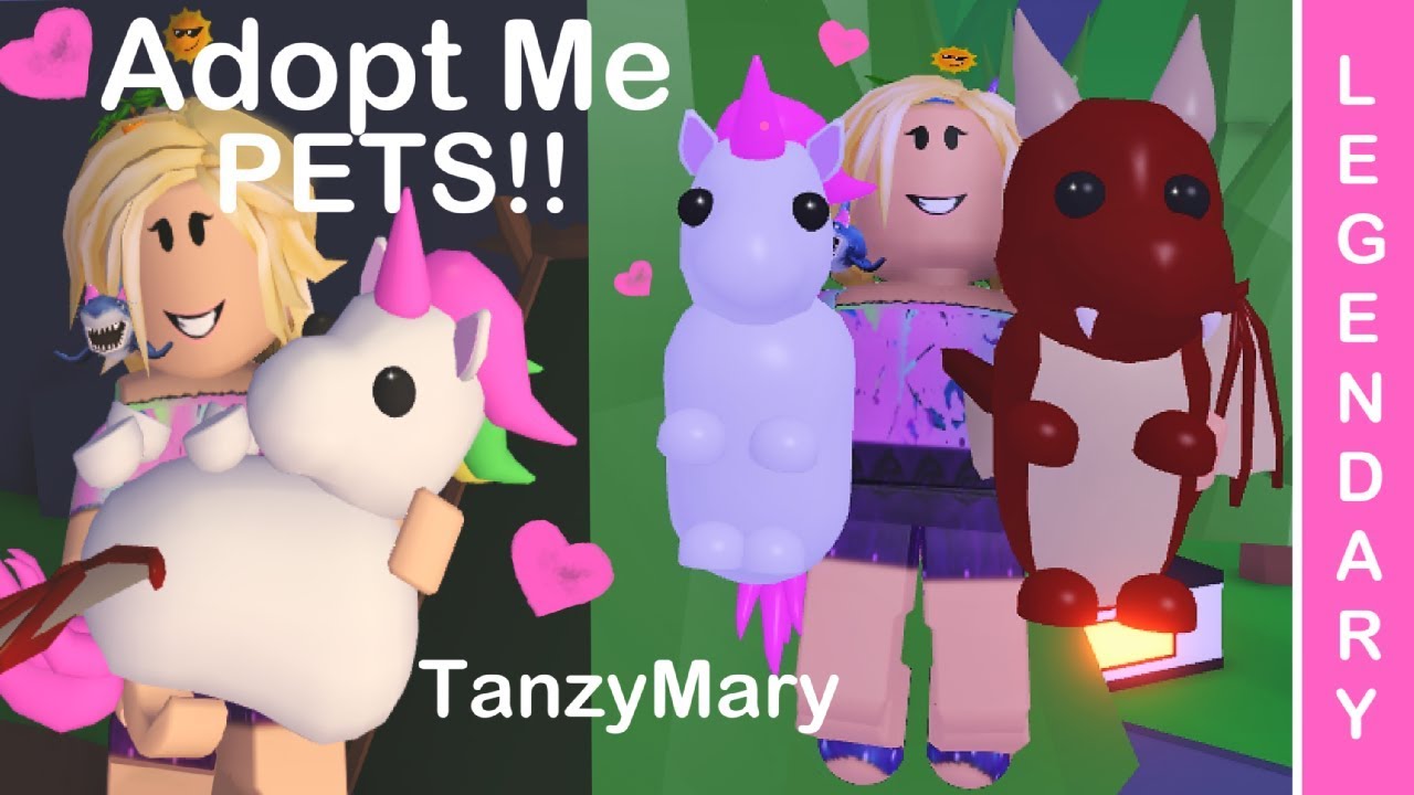 Adopt Me: PETS! Unicorn & Dragon LEGENDARY! 4 Steps for Perfect Pets!