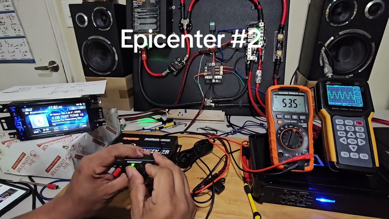 Epicenter #2 Ajustando voltaje (jumpers)