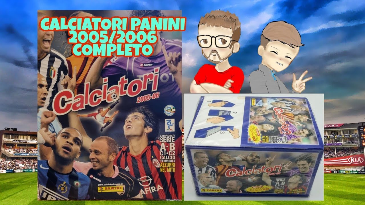 ALBUM CALCIATORI PANINI 2005/2006 COMPLETO