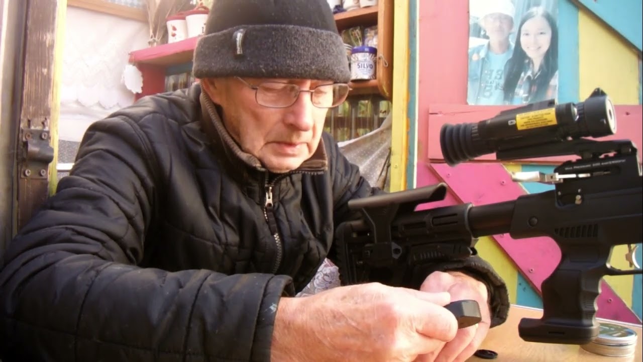 Tuesday 12th Cutting the Card with the Kral NP03  22 and the Sytong HT60 Scope ( How Many Shots )
