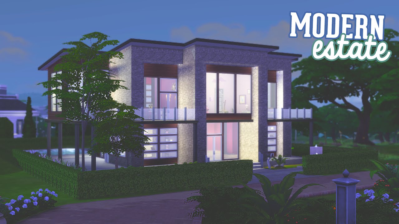 The Sims 4: Speed Build | Modern Estate