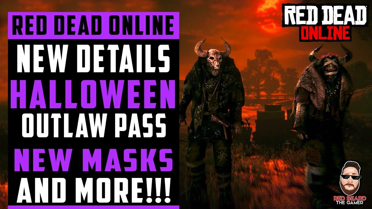💥NEW💥 HALLOWEEN Outlaw Pass INFO for Red Dead Online