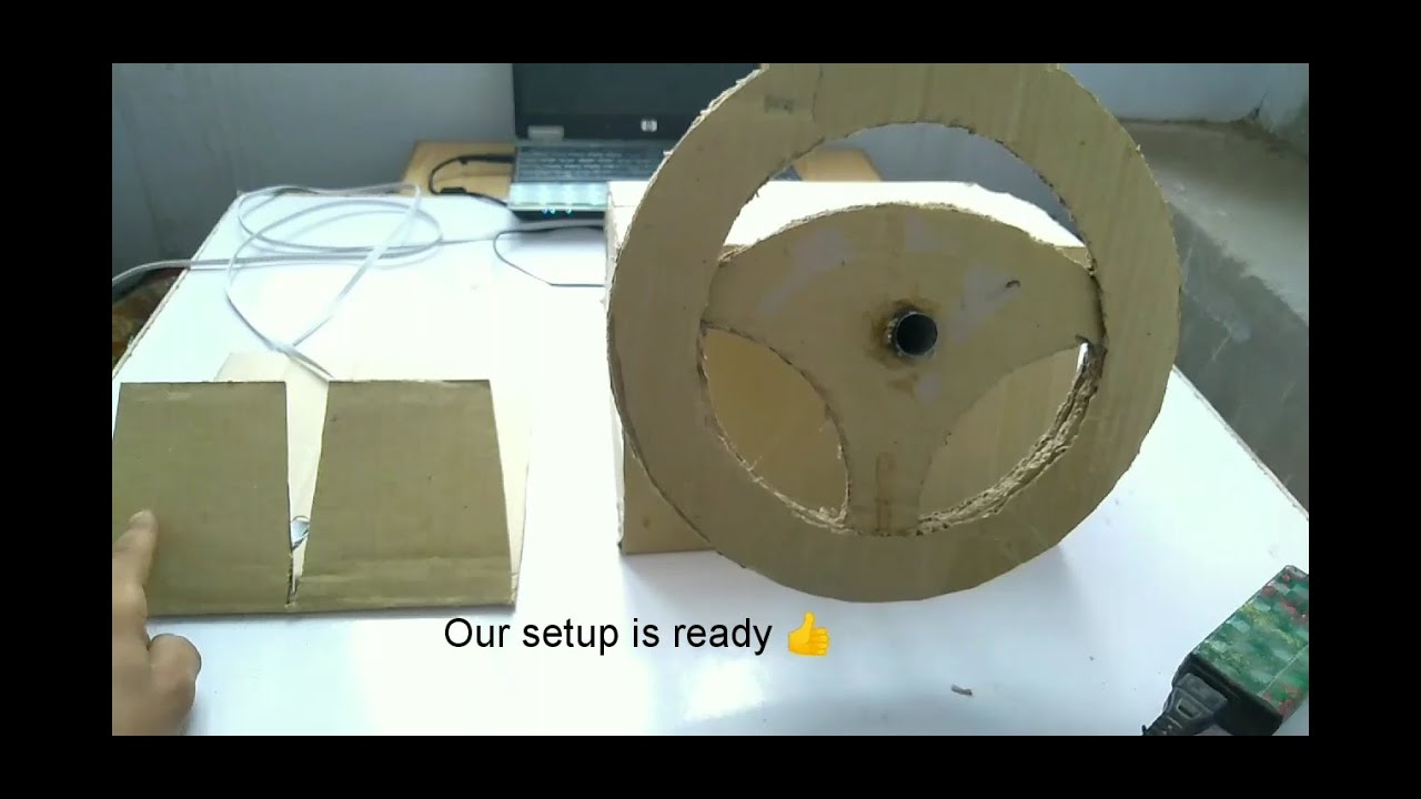 How to make a Steering  Wheel setup for PC Gaming