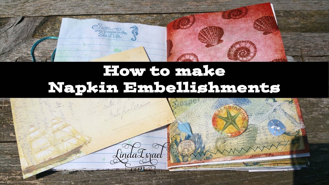 How to make Napkin Embellishments