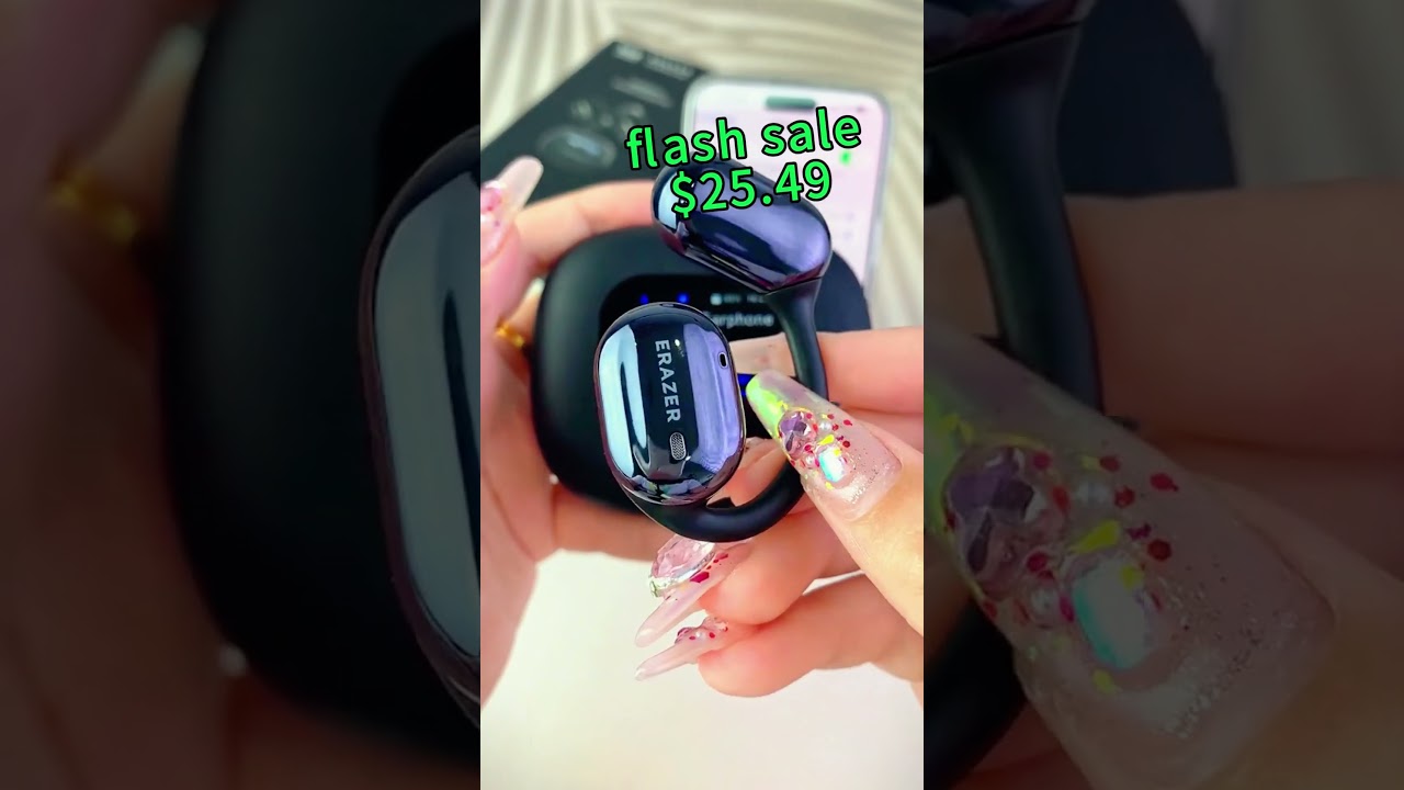 Amazing open ear wireless earbuds on flash sale!#earbuds #opensale #wireless #earphones