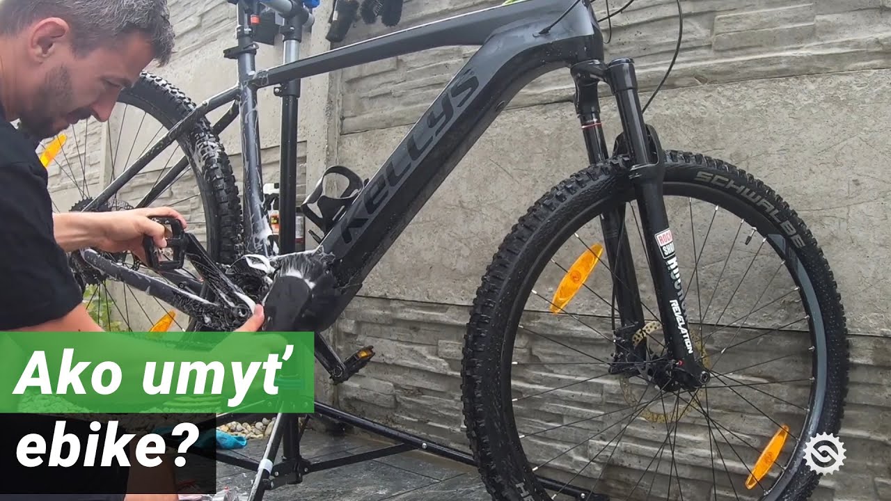Ako umyť ebike?