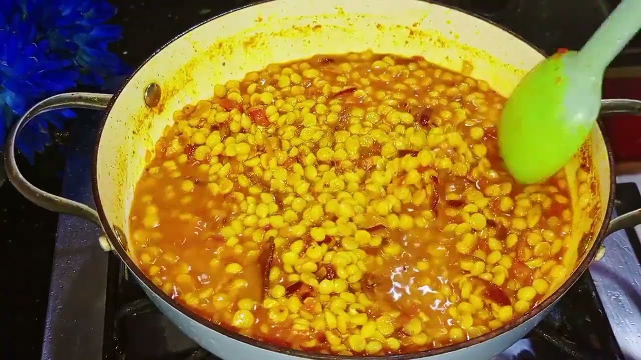 How to make dhaba style chana daal at home|Chana dal fry|Fry chana daal street food@khanapakana-29