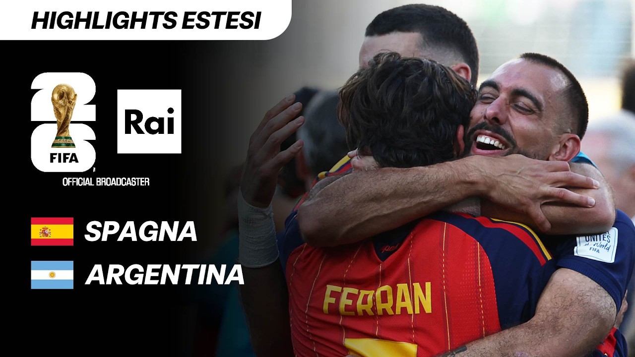 Spagna - Argentina 1-0 (dts): Highlights Estesi | Mondiali di Calcio FIFA 2026