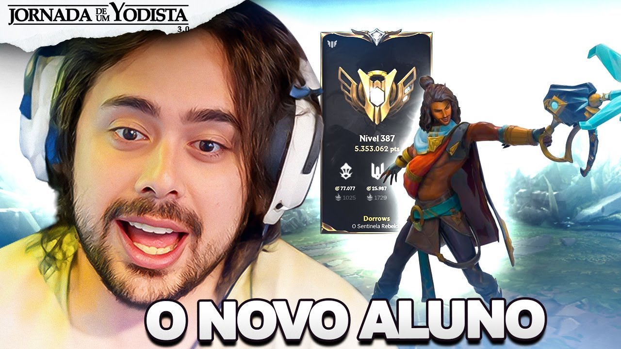 MEU NOVO ALUNO TEM 5 MILH&Otilde;ES DE MAESTRIA COM AKSHAN! | JORNADA DE UM YODISTA 3.0 (EP 16)