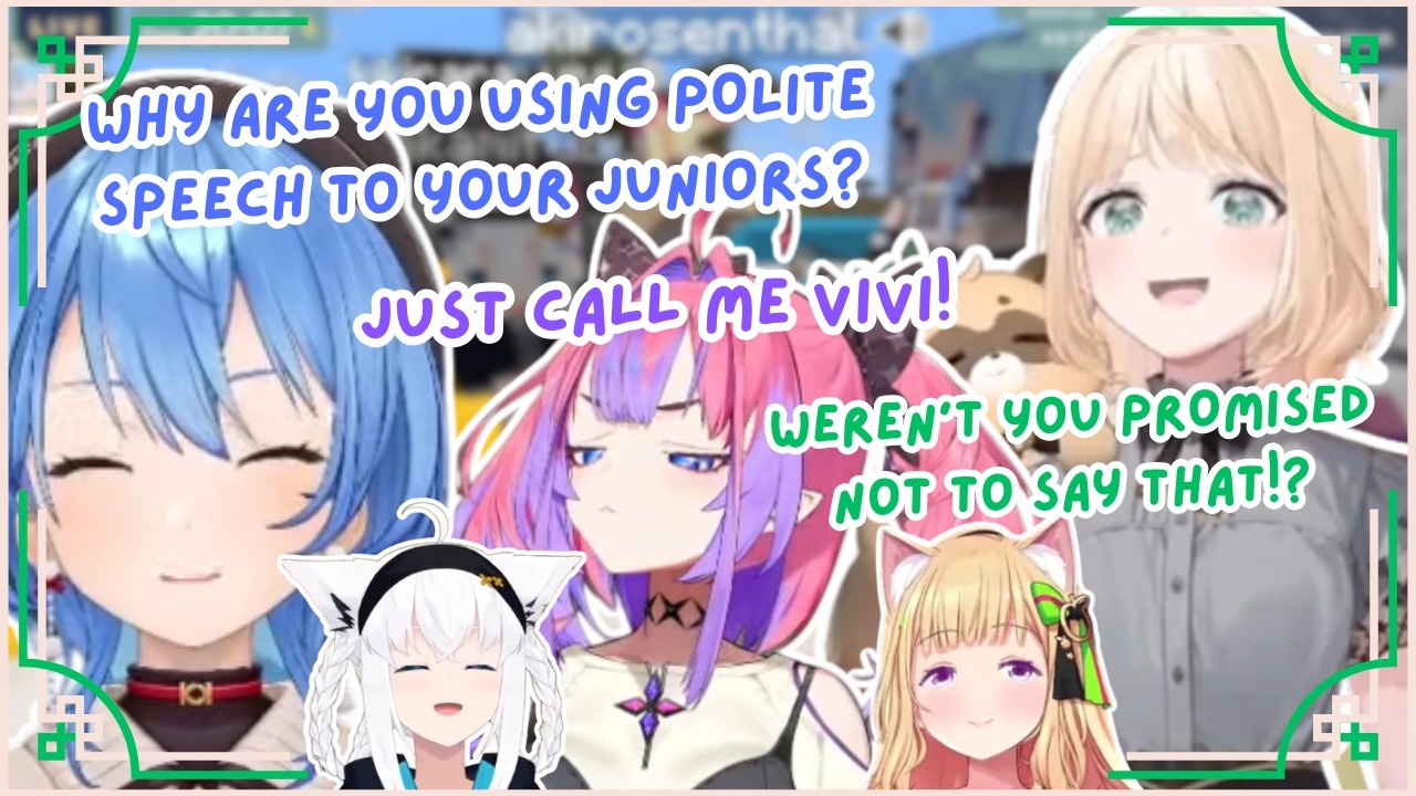 Suisei REVEALED Why Iroha Uses POLITE SPEECH With Her JUNIORS! 😱🤣 | Hololive Clip