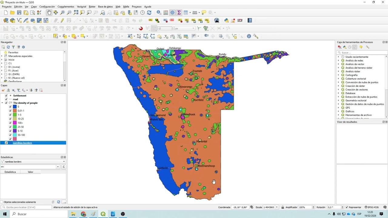 Ex 3 QGIS Visualització i buffers
