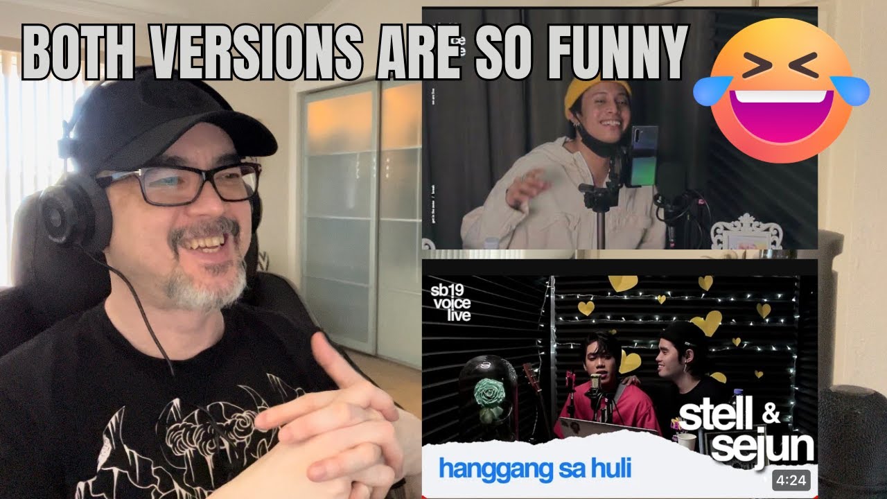 My reaction to Hanggang Sa Huli (two old live streams) by SB19