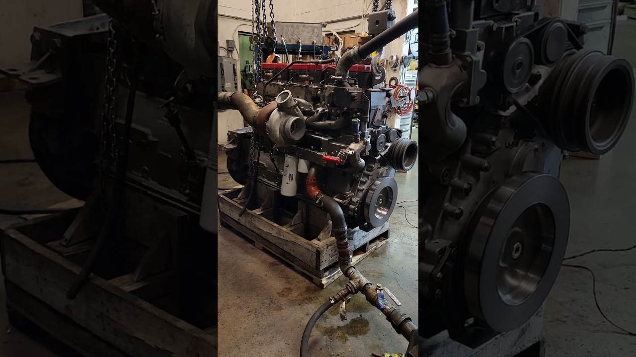 indianadiesel.com Rebuilt Cummins N14 test run in