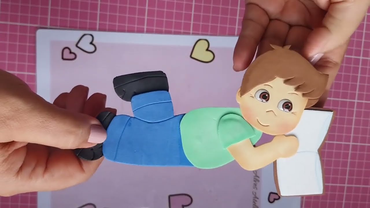 DIY: como fazer boneco de eva 