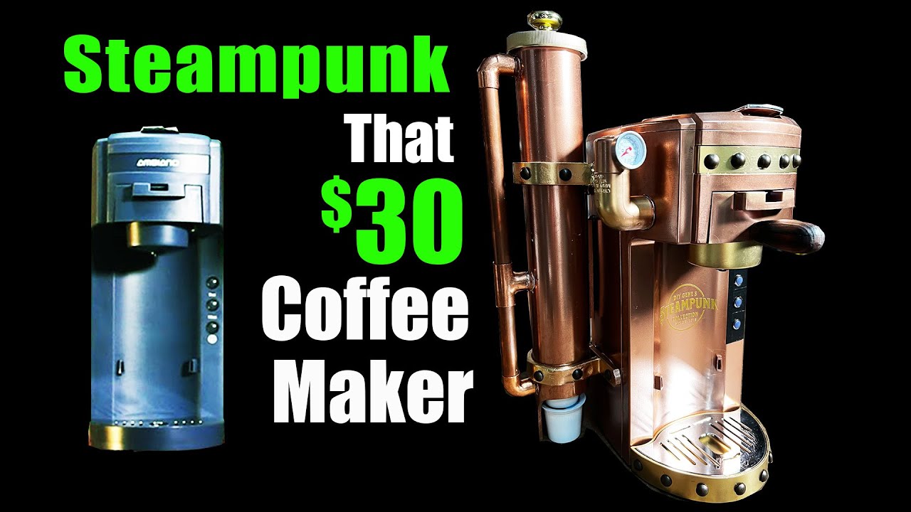 Upscale A Simple Coffee Maker! Fast, Easy, Fun!