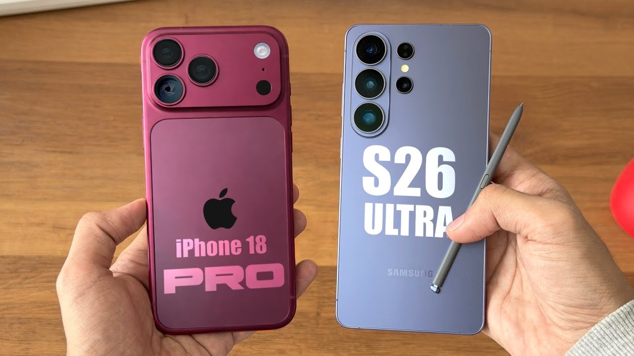 iPhone 18 Pro Max против Samsung S26 Ultra &mdash; Apple КРЫШКА!