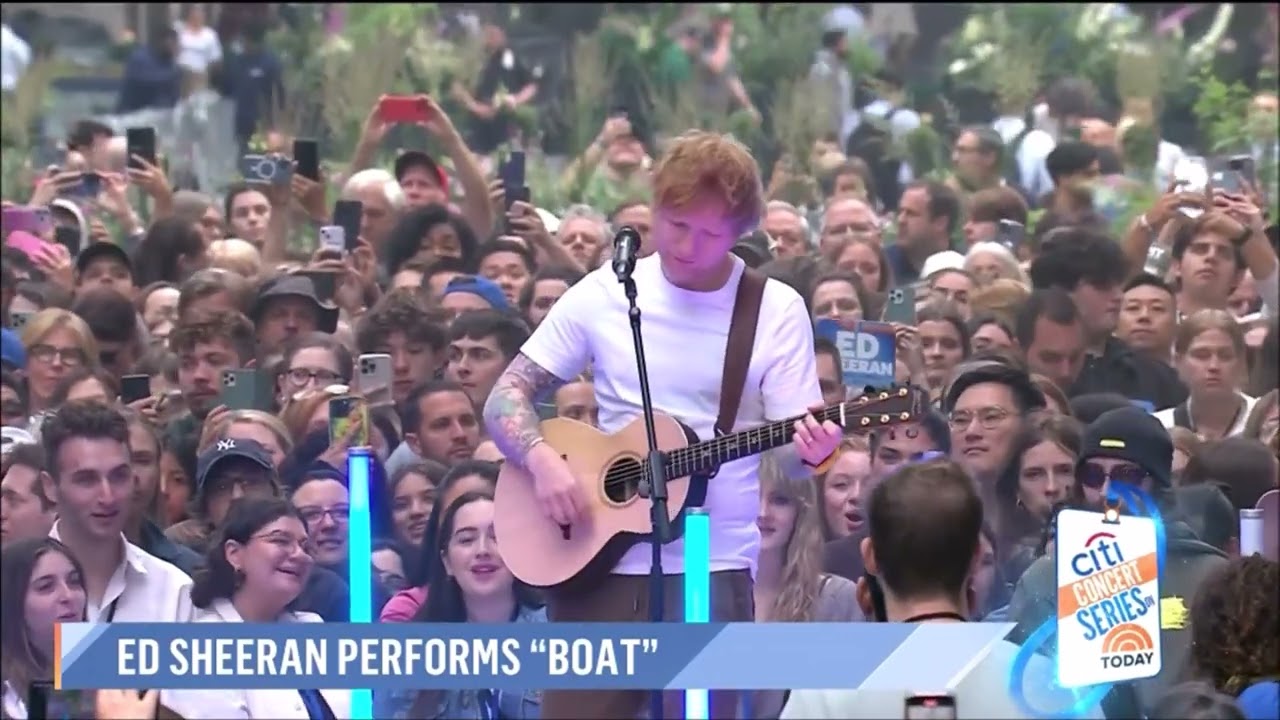 Ed Sheeran Sings 