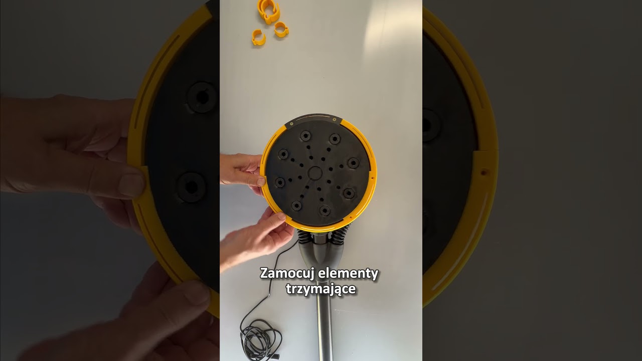 Nakładka LED na Mirka Leros | Szlifier LedON - Instrukcja zakładania  #tools #mirka #szlifowanie