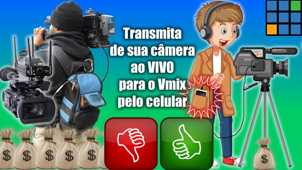 Use seu Celular como um Mochilink com VMIX