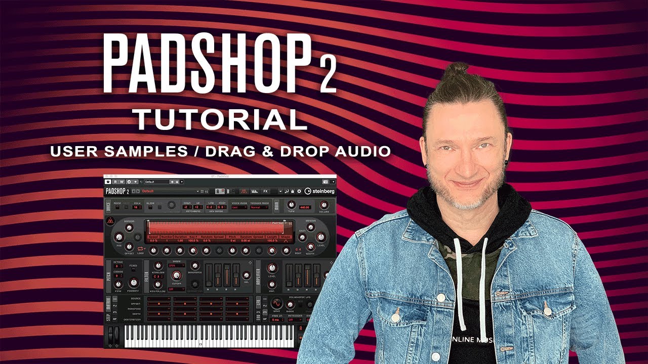 Padshop 2 Tutorial I User Samples - Drag and Drop Audio