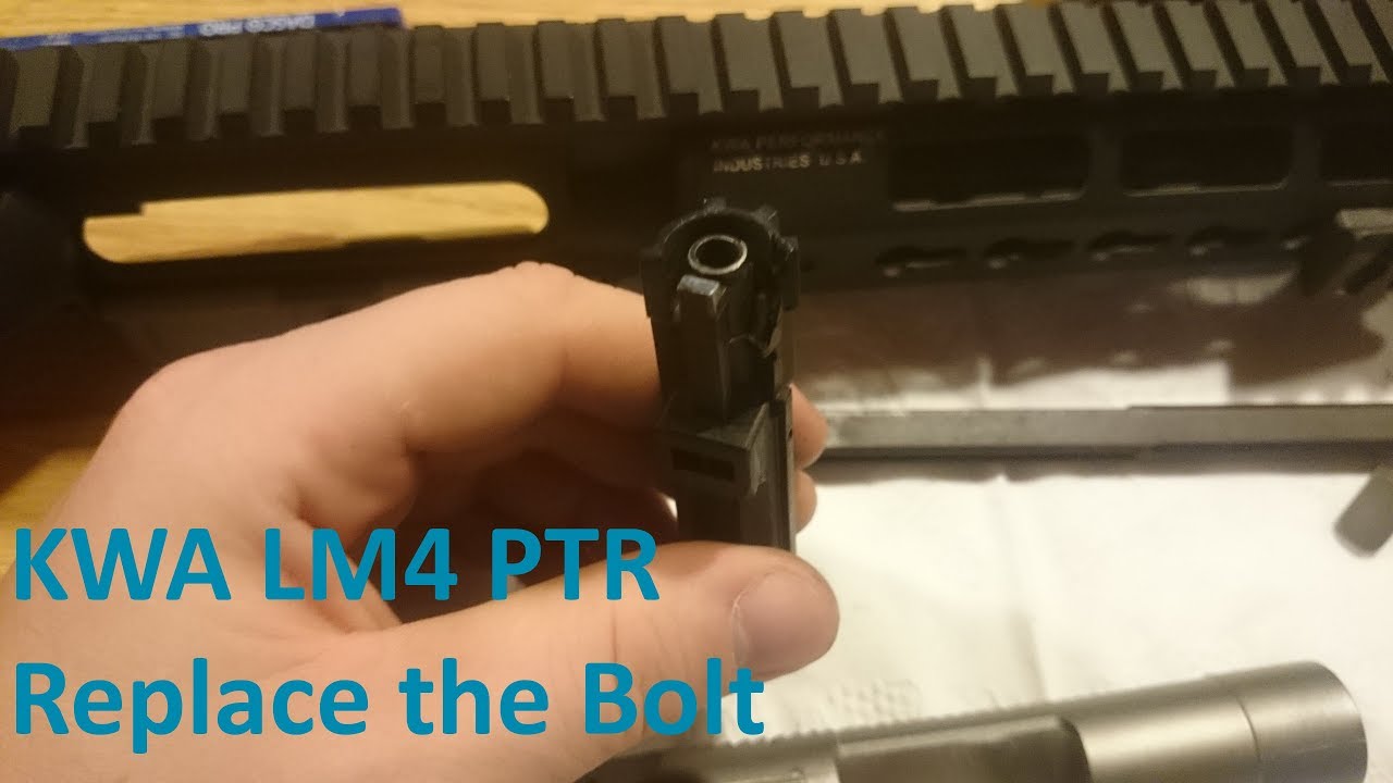 KWA LM4 PTR - Replace the Bolt (Nozzle)
