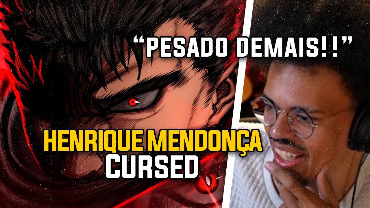 CURSED | HENRIQUE MENDONÇA FT. AMY LEE | GUTS (BERSERK) - REACT DE MÚSICA GEEK