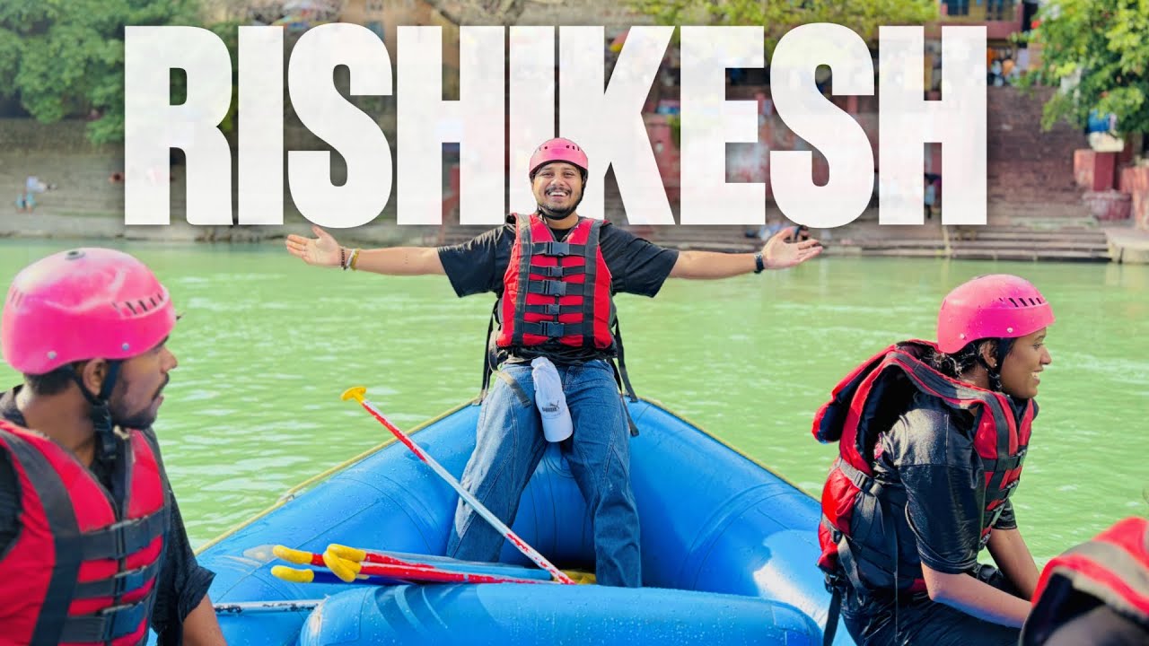 A Day in Rishikesh 🏞️ | River Rafting, Cafes, Adventure & Travel Guide 2026