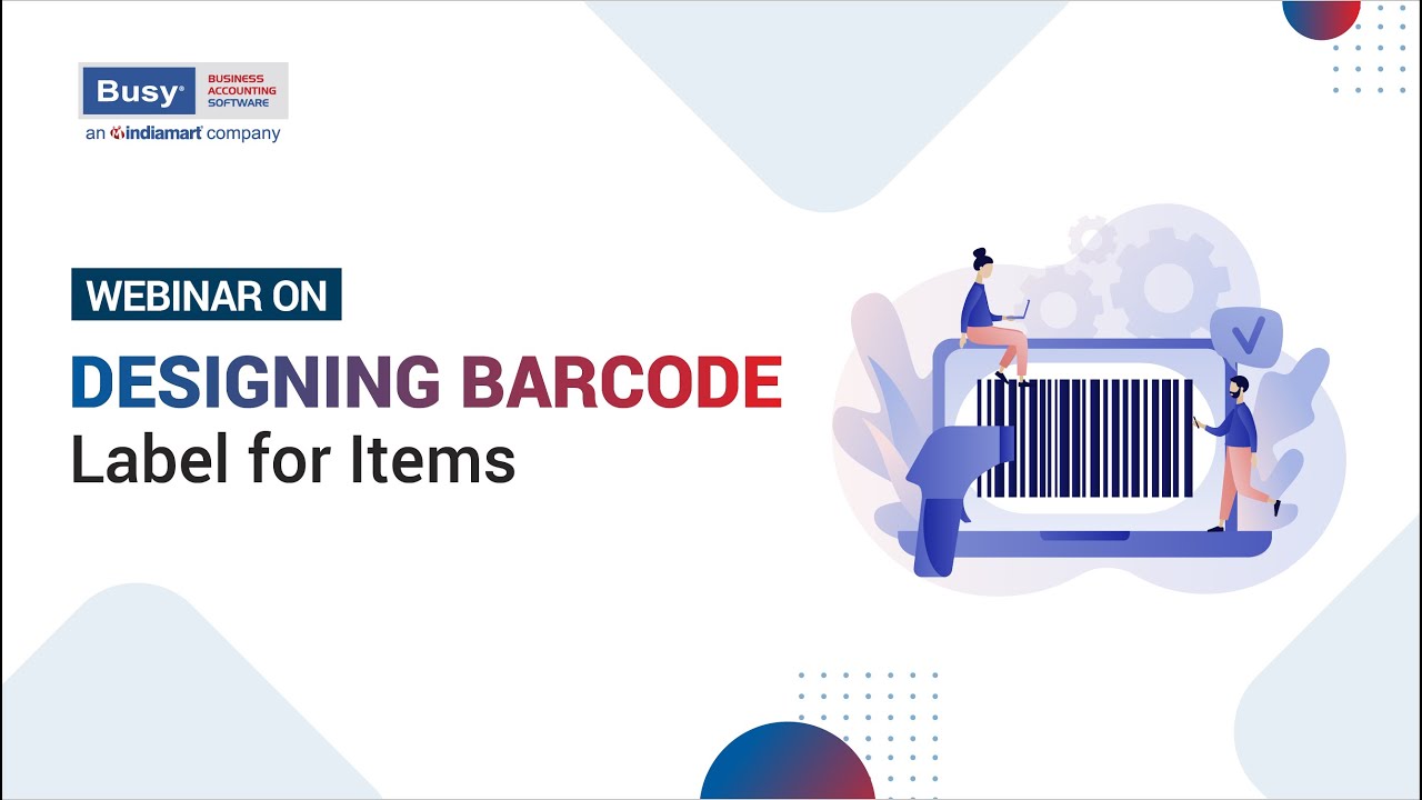 Designing Bar-Code Label for Items - A Step by Step Guide (English)