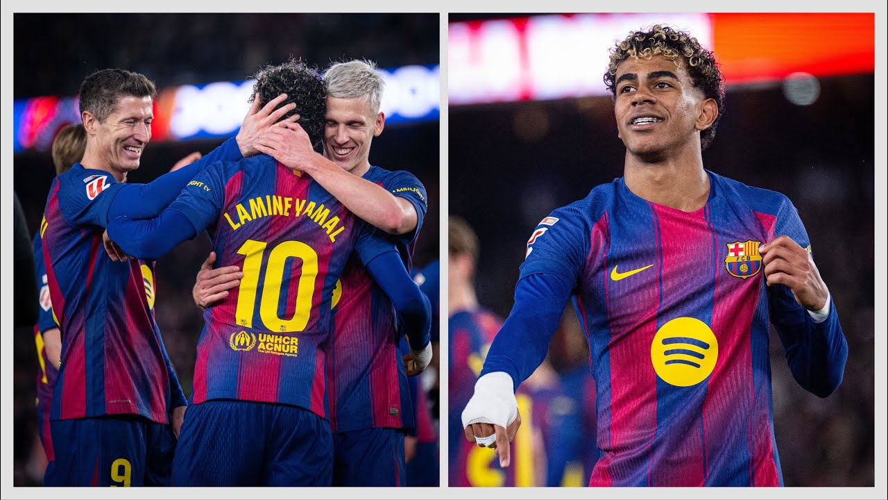 BARÇA 3-0 OVIEDO PUSKAS DE LAMINE YAMAL ! (LA LIGA)