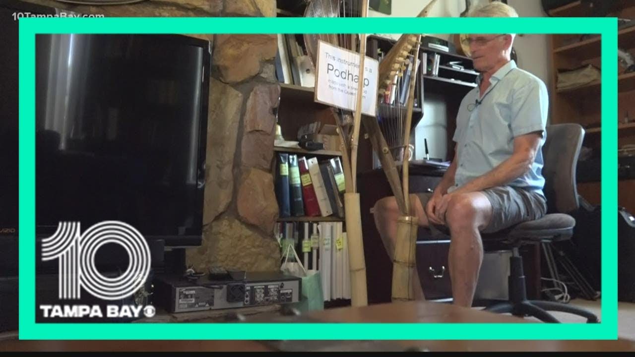 Florida transplant turns palm tree into unique instrument